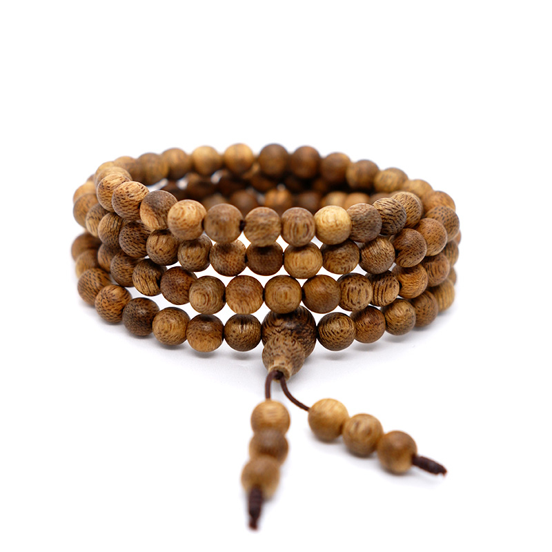 Vòng tay trầm 108 hạt 6mm DOVA chính hãng mang lại vận khí may mắn, tài lộc,toát lên vẻ đẹp tuyệt mỹ