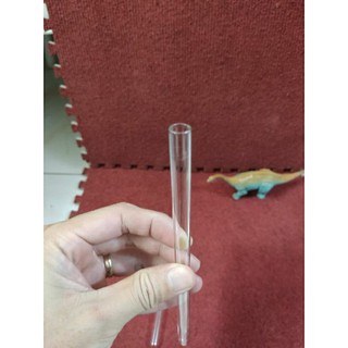 Ống nghiệm thủy tinh phi 10 dài 20 cm