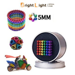 216 miếng bi nam châm 5mm, bi nam châm mini, bi nam châm, bi nam châm, đồ chơi ghép hình khối xây dựng cho trẻ em