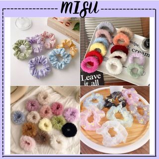 Dây Cột Tóc Scrunchies Xinh Xắn Dễ Thương - Misu Shop