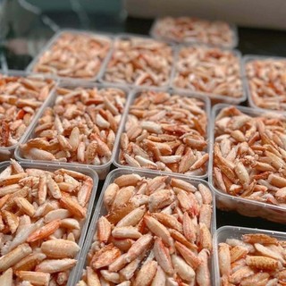 250g thịt càng cua tươi bóc sẵn - hàng loại 1 - ship hỏa tốc hcm