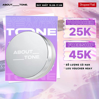 Phấn phủ bột About Tone The Blur Finish Powder 10g ráo lì, mờ lỗ chân lông