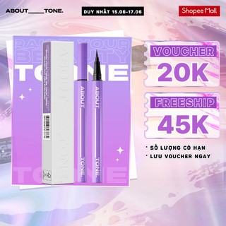 Bút kẻ mắt About Tone Stand Out Pen Eyeliner 0.5g bền màu lâu trôi, nhanh khô