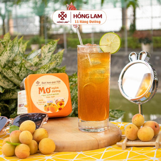 Nước mơ ngâm đường hồng lam - vị chua ngọt thơm - hũ 650gr