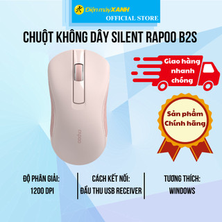 Chuột không dây silent rapoo b2s