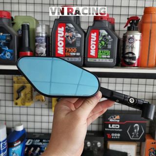 Gương chiếu hậu xe máy mẫu f5 thời trang gắn chân kính cho ab, sh, sh mode, wave,…