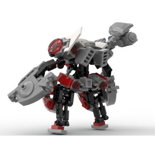 Đồ Chơi Lắp Ráp Moc Mech Robot Lazer