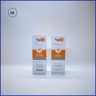 Kem chống nắng Euceri Sun gel cream oil control 50ml dành riêng cho da mụn