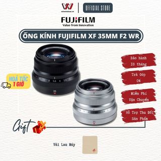  Ống kính Fujinon XF35mm l XF35 l XF 35 l 35mm F2 WR- Hàng chính hãng 