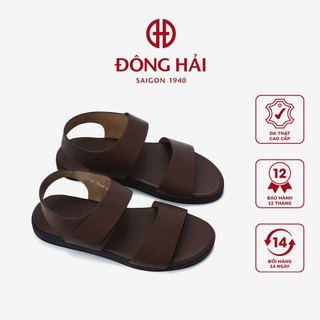 Giày sandal quai hậu nam đông hải quai ngang dập lỗ siêu nhẹ 3cm - s3110