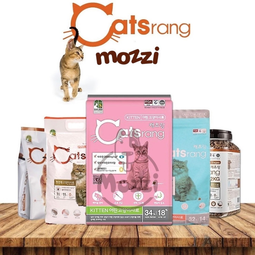 Thức ăn hạt Catsrang cho mèo mọi lứa tuổi [400g - 2kg]