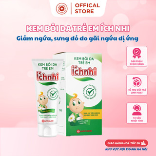 Kem Bôi Da Trẻ Em Ích Nhi.Bảo Vệ Da Bé Khỏi Các Vết Ngứa,Sưng,Muỗi Đốt,Ngứa