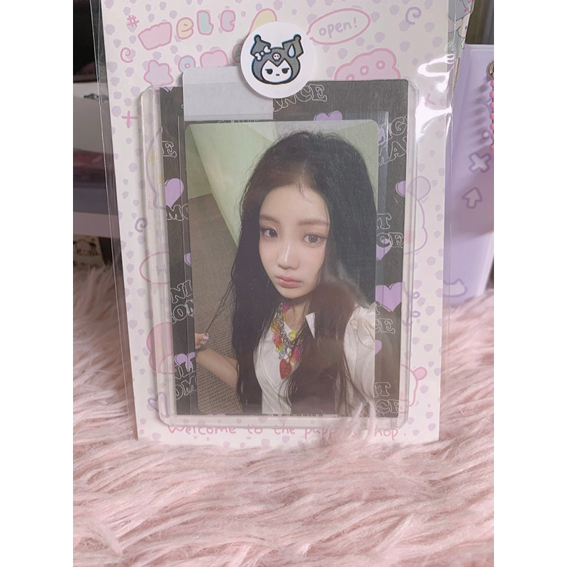 Card Rosé BP fansite real 100%