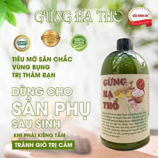 Gừng hạ thổ Cầu Bình An - 500ml