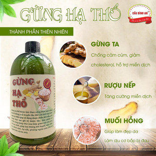 Gừng hạ thổ Cầu Bình An - 500ml