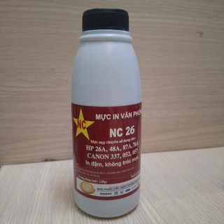 Mực bơm 057 (120gr) đậm, đẹp LBP 223dw, 226dw, 227dw, 228x, 443dw, 445dw, 448dw, 449x Lọ hủ bình chai nạp hộp mực máy in