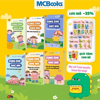 Sách - Bộ sách cùng con học nói - Bộ sách dành cho bé trên 1 tuổi