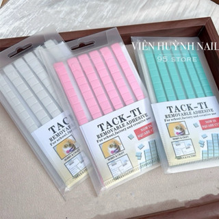 Keo đất sét nail, keo đa năng gắn móng giả tập vẽ , keo xanh dán móng giả