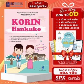 Sách - giao tiếp tiếng hàn korin - tặng kèm khóa học