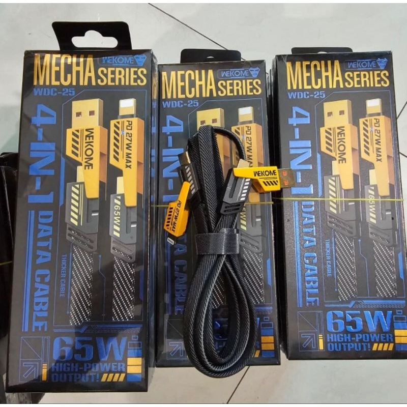 CÁP SẠC ĐA NĂNG 4 IN 1 CHÍNH HÃNG WEKOME