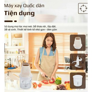 Máy xay đa năng SOKANY 06009 200W Xay thịt cá, xay đá, rau củ quả tiện dụng, lưỡi dao sắc bén
