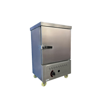 Tủ hấp cơm gas 6,8,10 khay nk chính hãng có vat