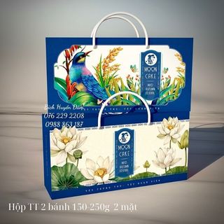 Set 5 hộp trung thu 2 bánh mẫu 2024