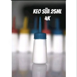 Keo sữa nguyên chất chai nhỏ
