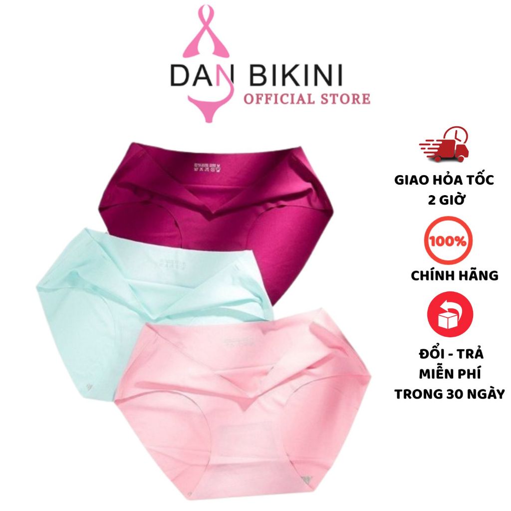 Quần Lót Nữ Đúc Su DANBIKINI Thun Lạnh Không Đường May Mềm Mại MÃ 840