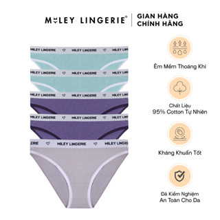"New"Combo 5 Quần Lót Nữ Thể Thao Cao Cấp Melange Active Miley Lingerie - Màu Ngẫu Nhiên