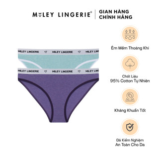 Combo 2 Quần Lót Nữ Thể Thao Cao Cấp Melange Active MILEY LINGERIE FCB0700-0900