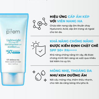 Kem chống nắng MAKE P:REM