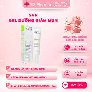  Gel Dưỡng Giảm Mụn SVR Sebiaclear Cicapeel Chấm Mụn, Giảm Sưng Mụn 24h 15ML| YD Pharma