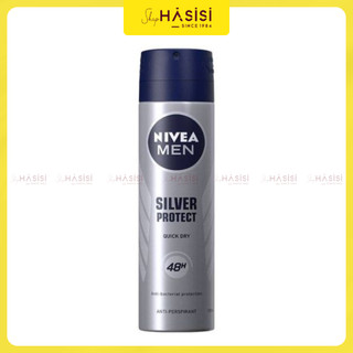 Xịt khử mùi toàn thân nivea - silver protect for men 150ml