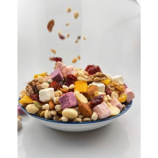 Granona sữa chua mix yến mạch nổ