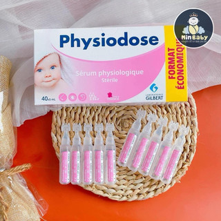 Nước muối sinh lý Pháp Physiodose hộp 40 ống * 5ml