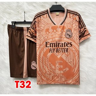 T32 -  Bộ Quần Áo Bóng Đá Thể Thao REALMADRID cao cấp hàng thêu - Long Thanh