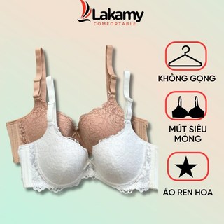 Áo ngực ren Boya mút mỏng có gọng hàng Việt Nam 003L Lakamy Comfortable