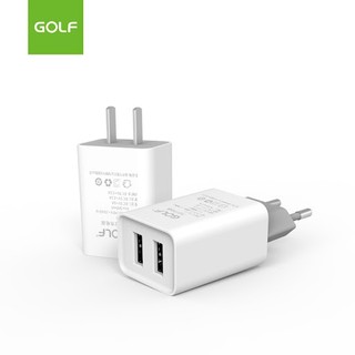 Củ sạc cho tai nghe earfun thương hiệu golf gf-u206 5v-1a