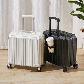 Vali xách tay size 18 inch chống va đập Idobi 23-38, Vali du lịch dáng vuông nhỏ gọn kèm khoá số bảo mật