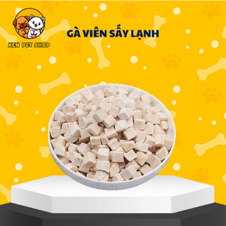 Gà sấy lạnh dành cho chó và mèo, thức ăn khô cho chó mèo