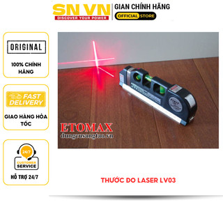 Thước đo laser đa năng LV03 kết hợp thước rút