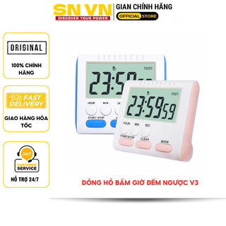 Đồng hồ bấm giờ đếm ngược mini v3. Hàng loại 1 chất  lượng cao, màn hình siêu nét