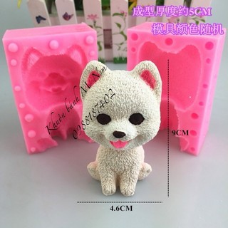 Khuôn chú chó 2 mảnh