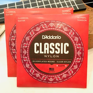 Dây đàn ghita Classic D'Addario (MADE IN CHINA) EJ27N,EJ45