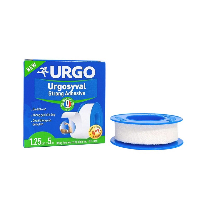BĂNG KEO LỤA URGO 1.25cmx5m