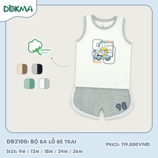 Bộ ba lỗ/ sát nách Dokma DB2100