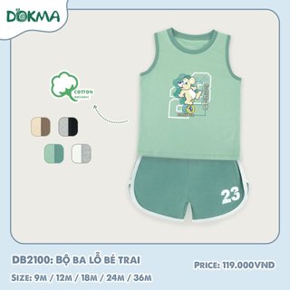 Bộ ba lỗ/ sát nách Dokma DB2100