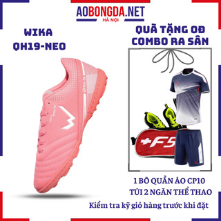 Giày Đá Bóng Wika QH19 Neo Quang Hải Chính Hãng, Giày Đá Banh Sân Cỏ Nhân Tạo Đã Được Khâu Full Đế
