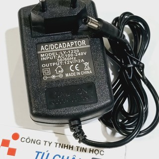 Adapter DC 12V - 2A  / Đầu cắm 5.5mm x 2.1mm
